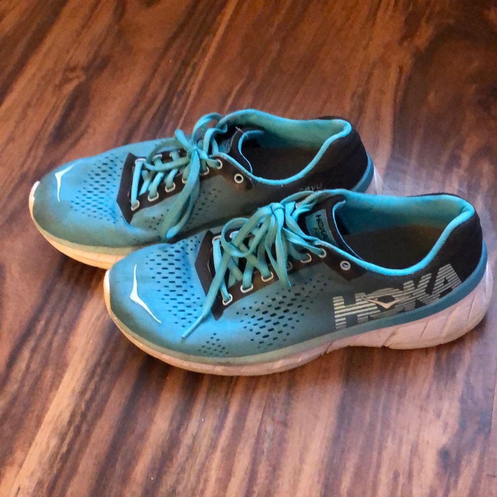 Hoka one one running shoe